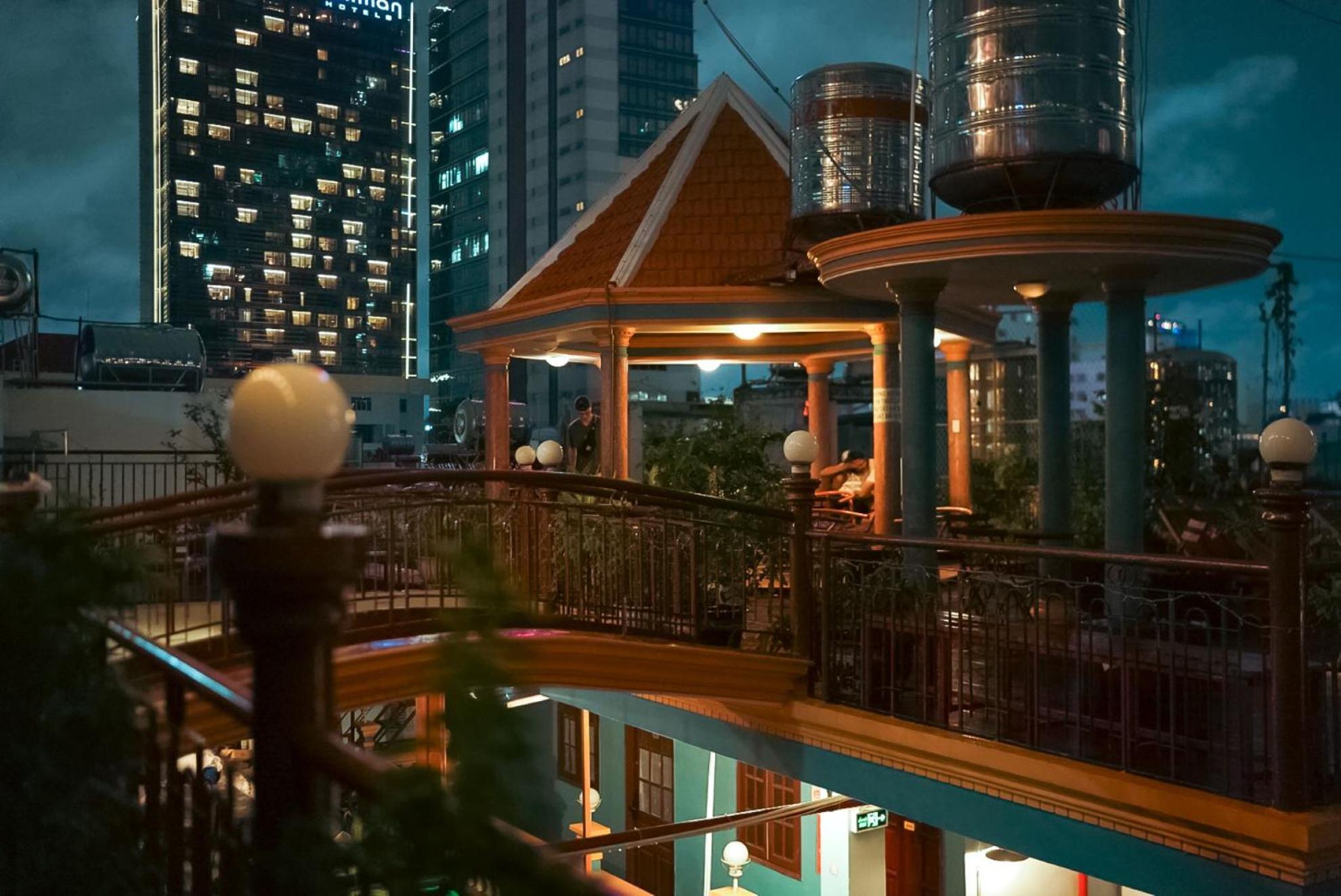 Saigon Rooftops Hostel Ho Či Minovo Město Exteriér fotografie